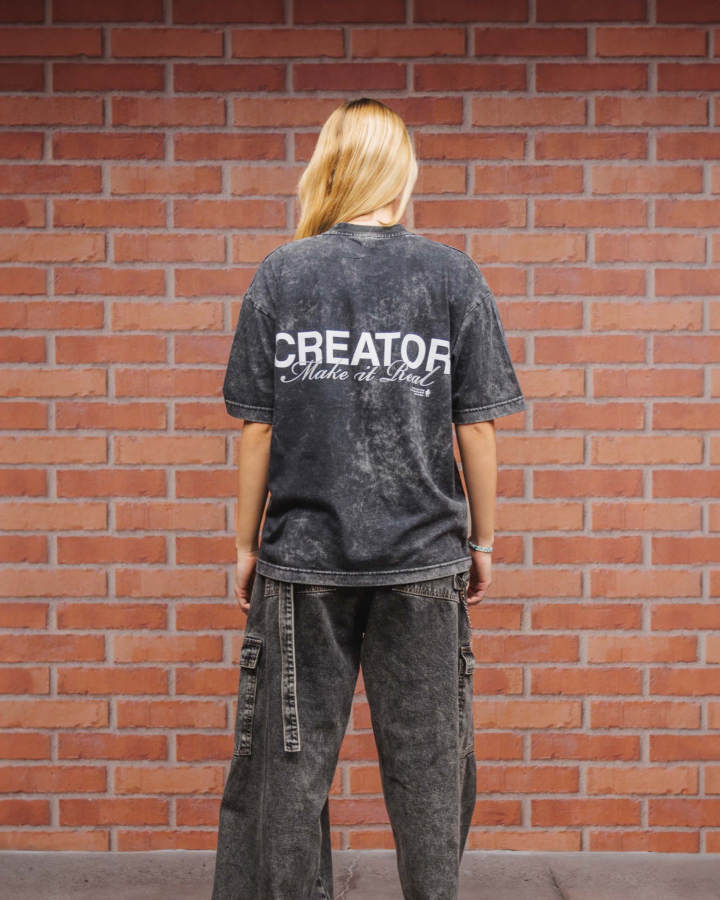 T-Shirt "Make it real"